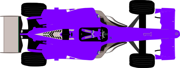 Formula 1 Car Top View (600x228)