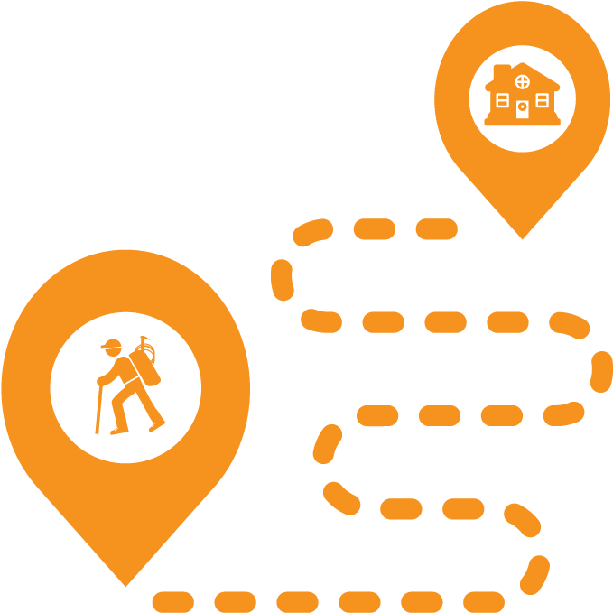 Dormir En Palas Do Rei - Roadmaps Clipart (703x707)