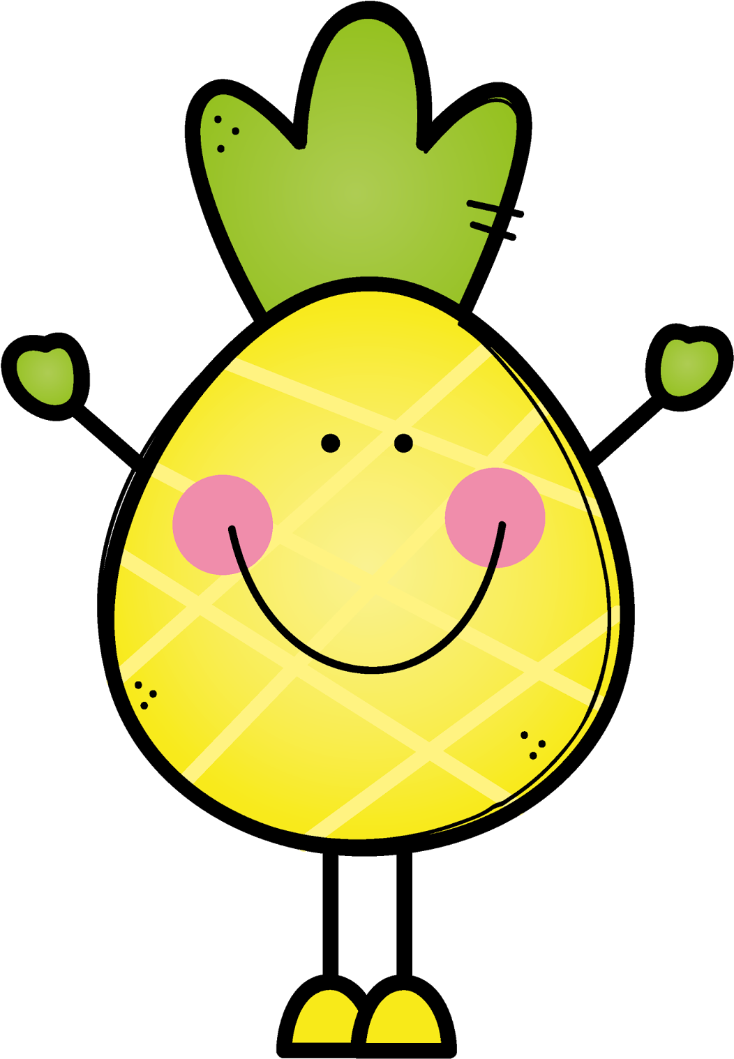 Currently It S Really July Is Watermelon Ⓒ - Pineapple Classroom Door Sign (1121x1600)