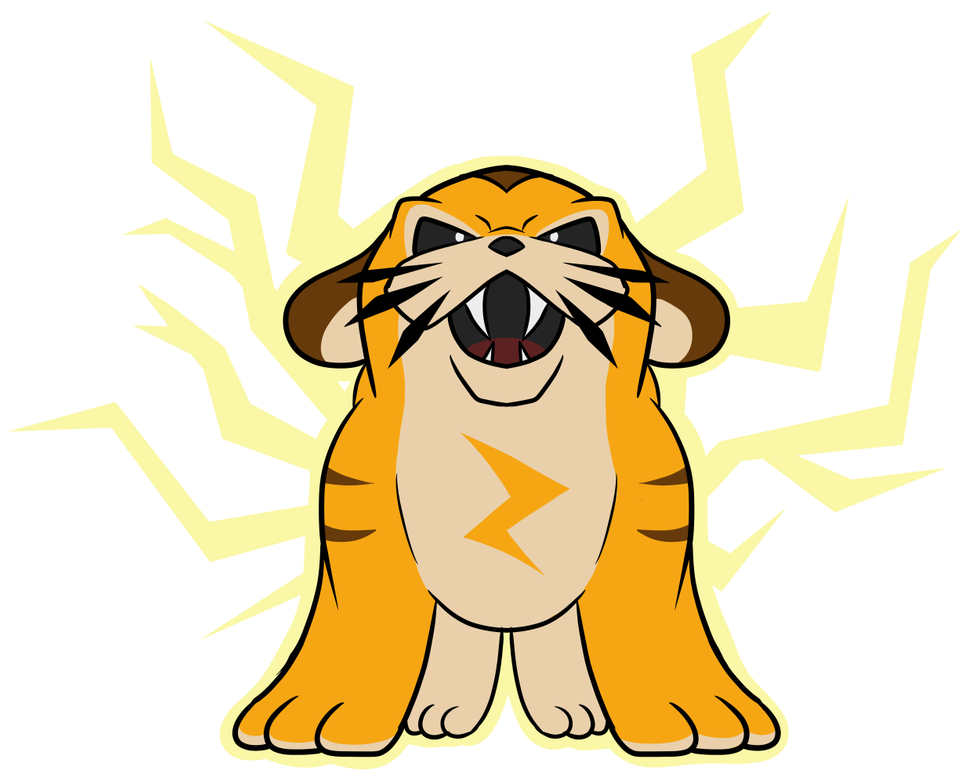 Electiger Used Thunderbolt By Sssonicsnivy - Dog Licks (1019x784)