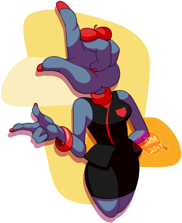 Best Npc By Pinkcappanda - Undertale Hand Receptionist (801x998)
