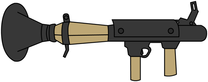 Tf2 Default Rocket Launcher By Unknownfalling On Deviantart - Tf2 Rocket Launcher Png (700x283)