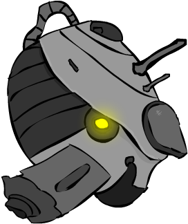 The Potato Sentinel Is Equipped With A Small Rocket - Illustration (435x342)