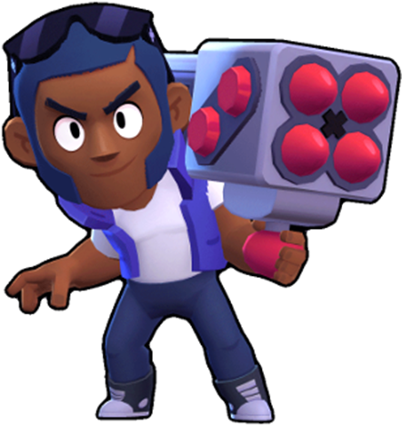 Brock - Brock Brawl Stars (500x600)