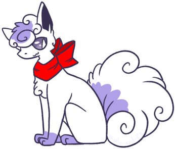 Request From @occasionalsnowfox From The Stream Today - Cartoon (400x333)