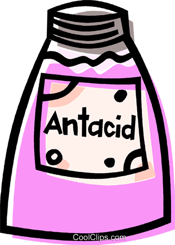 Pencil And In Color - Antacid Clipart (343x480)