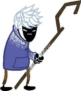 Homestuck I'm Not Sorry Jack Noir Sprite Edits Problem - Midnight Crew Jack Noir (350x350)