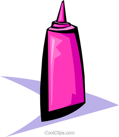 Ketchup Bottle Royalty Free Vector Clip Art Illustration - Illustration (417x480)
