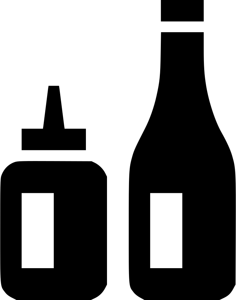 772 X 980 3 - Condiments Silhouette (772x980)