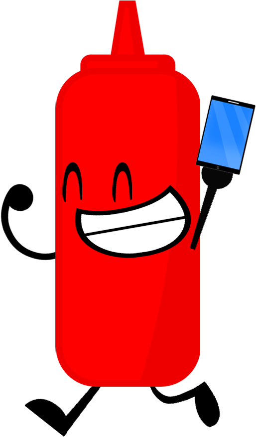 Ketchup Clipart Bfdi - Bfdi Ketchup (543x889)