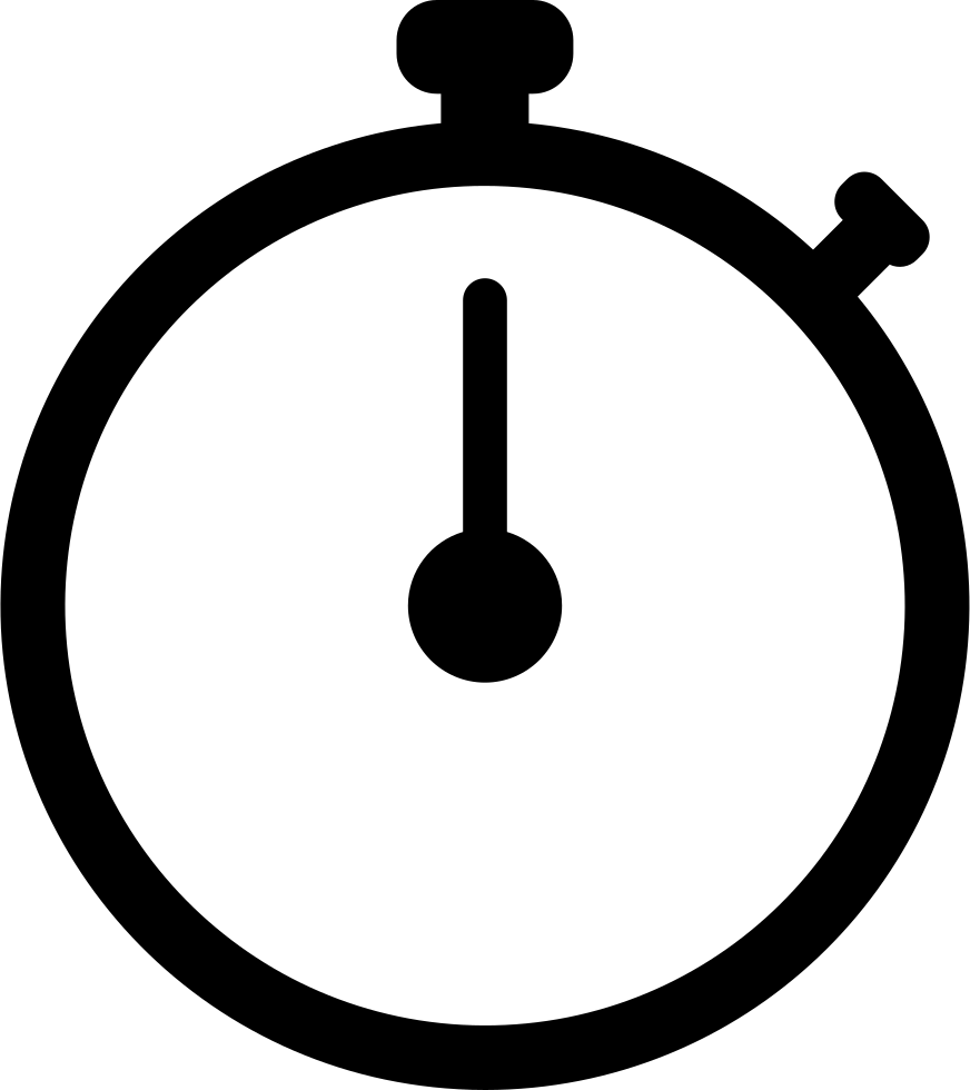 Png File - Transparent Background Stopwatch Icon (872x980)