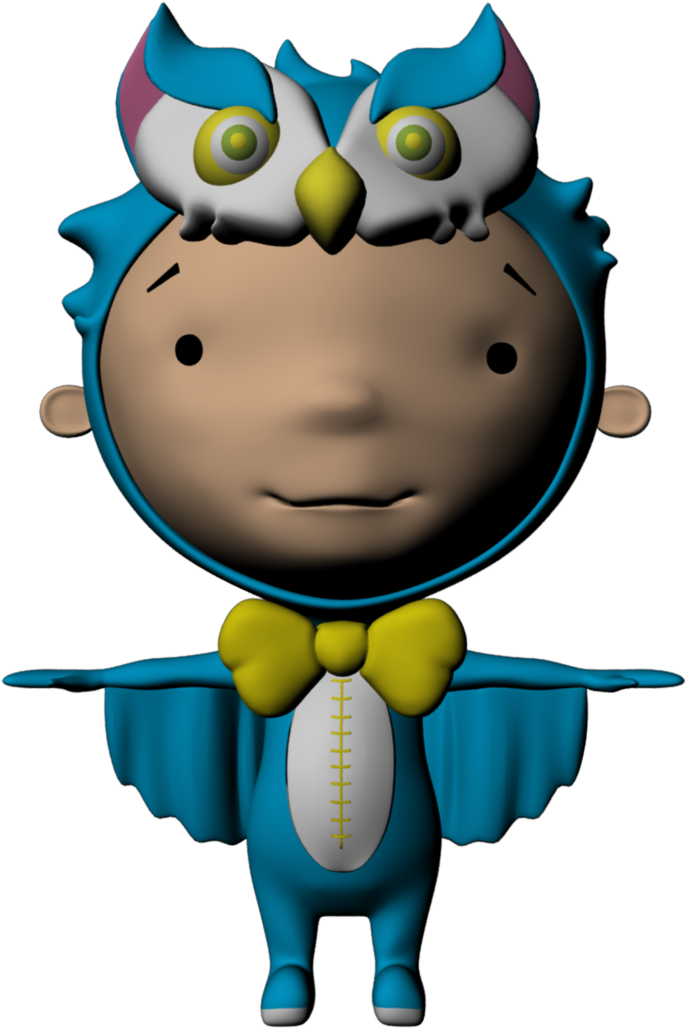 Odin Owl - Cartoon (1920x1080)