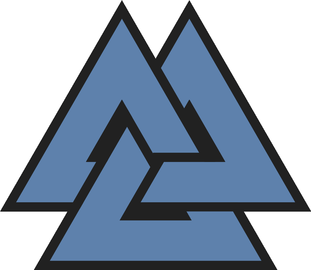 Old Symbol Norse Triquetra Odin Valknut Clipart - Symbol For Brotherhood (1024x1024)