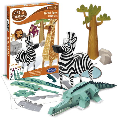 Loisirs Créatifs - Paper Toys Animales (470x470)