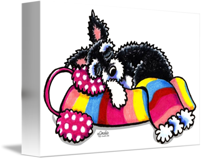 Pure Country Weavers Schnauzer Decorative Pillow (650x513)
