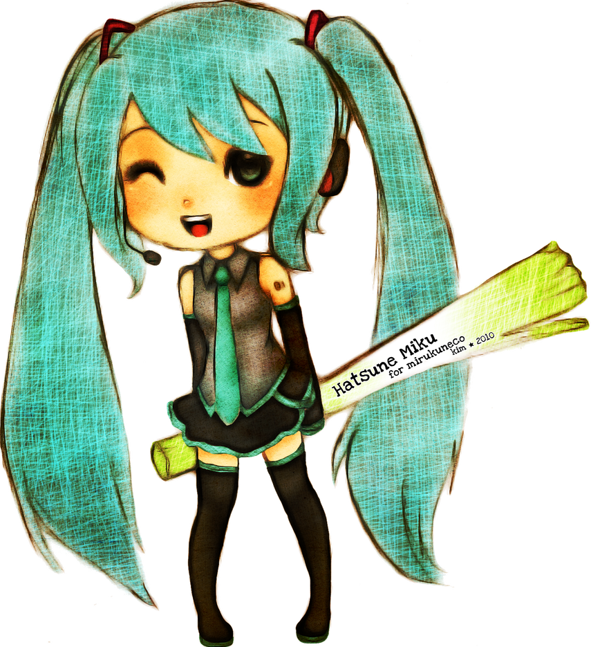 Leek Diva By Story Of Kim - Cartoon (855x935)