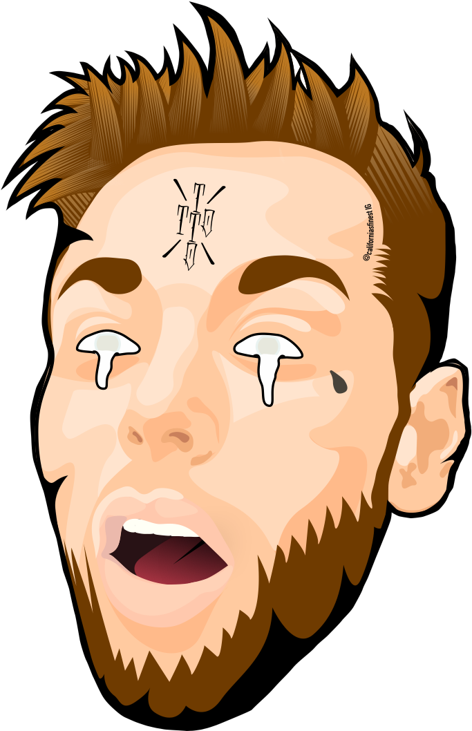 Brandon Waking Up After Last Nights Stream Like - Illustration (1143x1459)