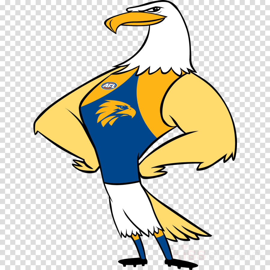 West Coast Eagles Bird Clipart West Coast Eagles 2018 - West Coast Eagles Bird (900x900)