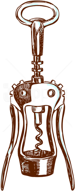 Free Png Download Corkscrew Clipart Png Photo Png Images - Animado Abrelatas Png (850x809)