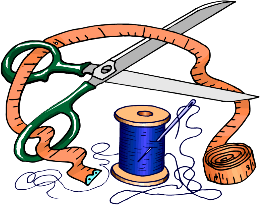 Quilting Clipart Needlework - Sewing Clipart (904x717)