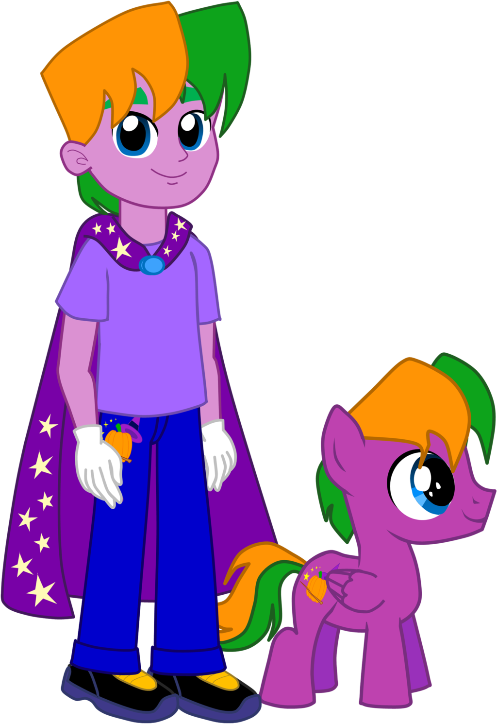 Equestria Boys Oc - Cartoon (1024x1490)