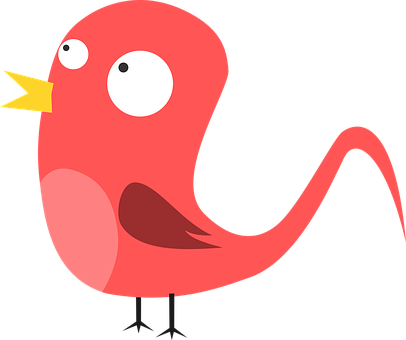 Cute Crow Clipart - Bird Vector Png (406x340)
