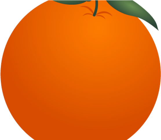 Mandarin Clipart Orane - Circle (640x480)