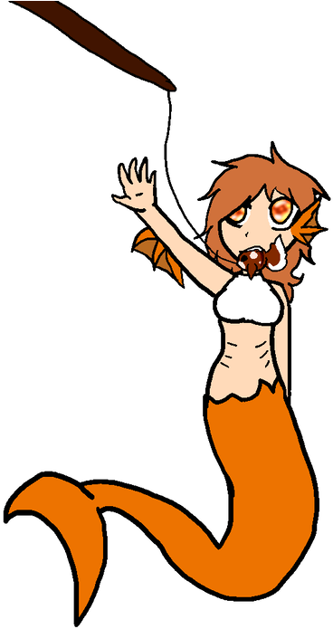 Clementine Kurumel {underwater Au} By Amy Blood Leaf - Cartoon (967x826)