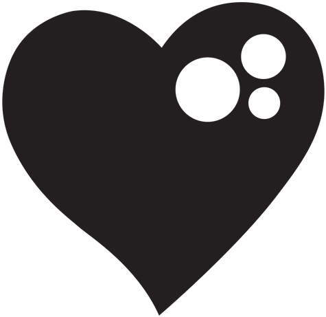 Heart Silhouette Png - Black Heart Icon Png (512x512)