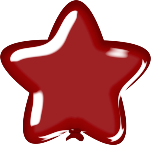 Birthday Star, Birthday Parties, Balloon Clipart, Clip - Birthday Star, Birthday Parties, Balloon Clipart, Clip (500x481)