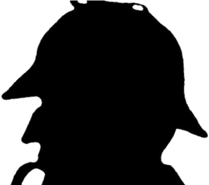 Gcse English Language 9-1 - Sherlock Holmes Silhouette Png (500x375)