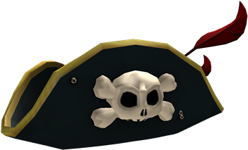 Image Captain Barnacle Bones Hat Png Roblox Pirate Captain Hat Png 420x420 Png Clipart Download - captains pirate hat roblox