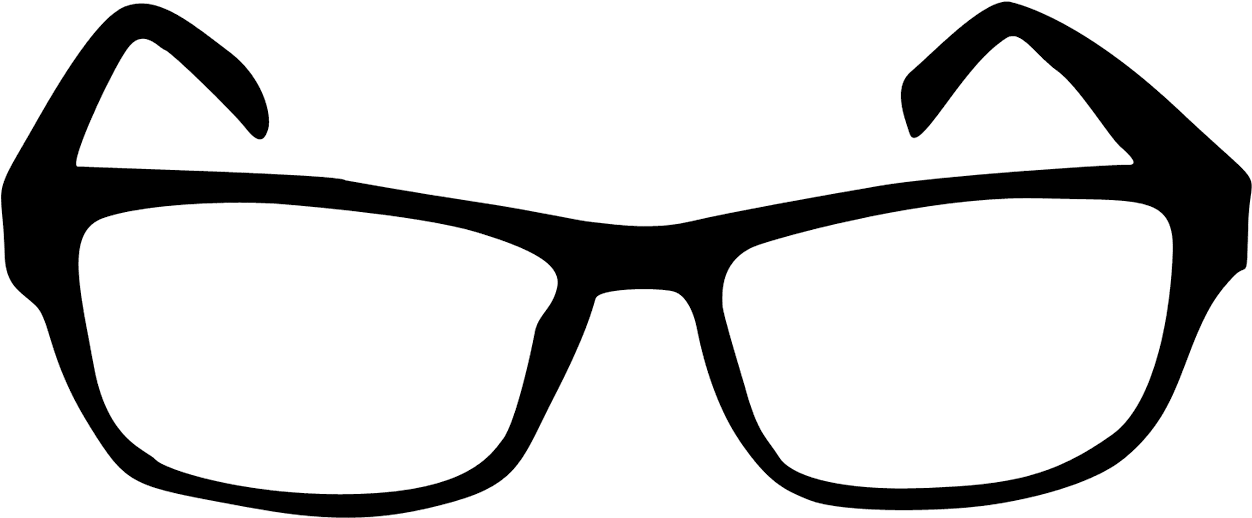 Glasses Silhouette - Fashion Starter Pack Meme (1440x600)