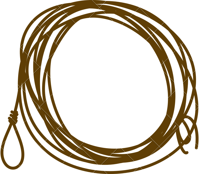 Lasso Icon Art - Circle (800x701)