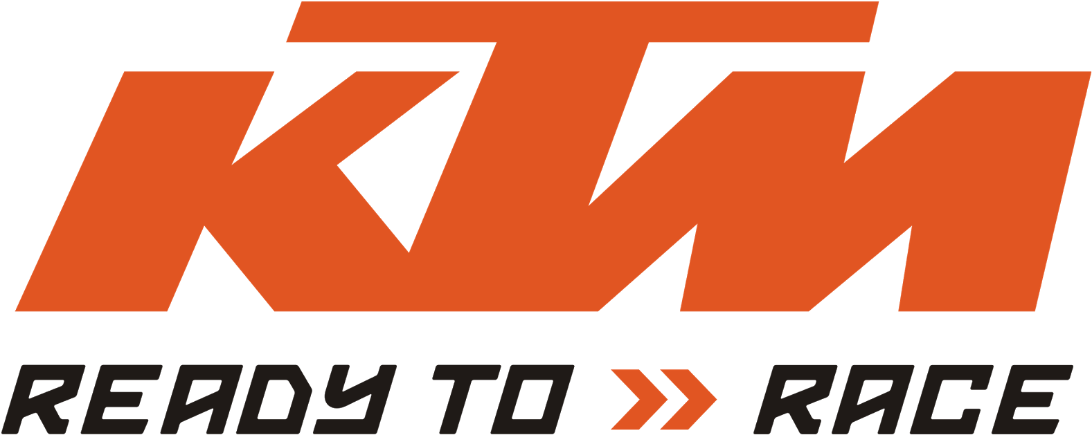 Visit - Ktm Ready To Race Logo Png (1600x652)