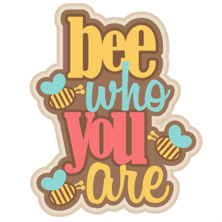 Who You Areclip Art Clipart - Bee Scrapbook (432x432)