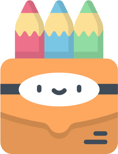 Colored Pencils Free Icon - Colored Pencils Free Icon (512x512)