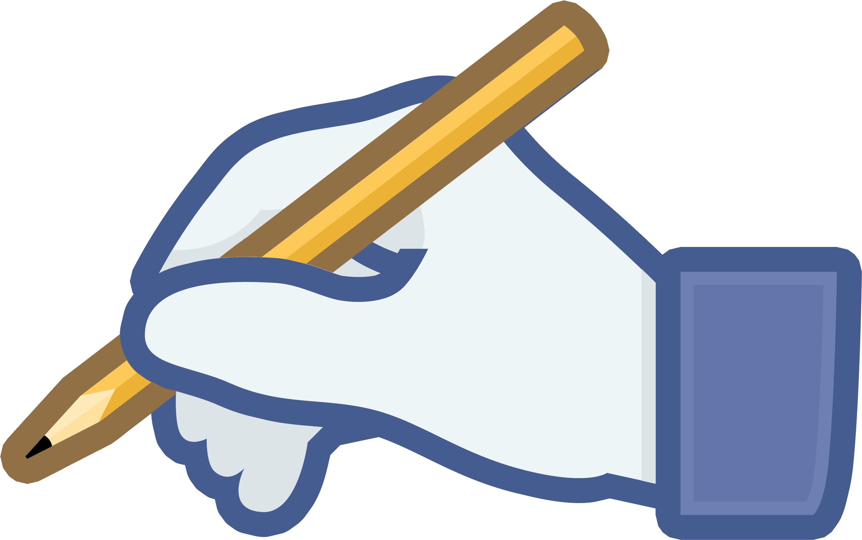 Hand With Pencil Social Media Icon Hassified Deviantart - Hand With Pencil Social Media Icon Hassified Deviantart (3069x2000)
