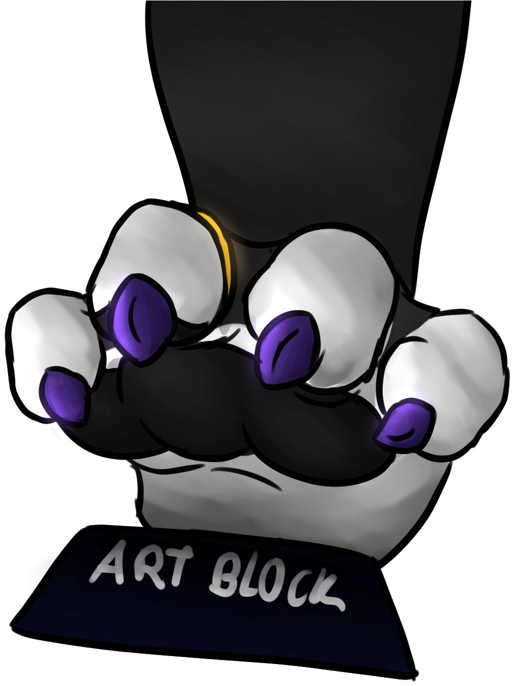 Stomp Dat Art Block - Cartoon (1176x1410)