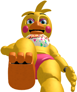 Toy Chica Pov Stomp - Toy Chica Feet (640x360)