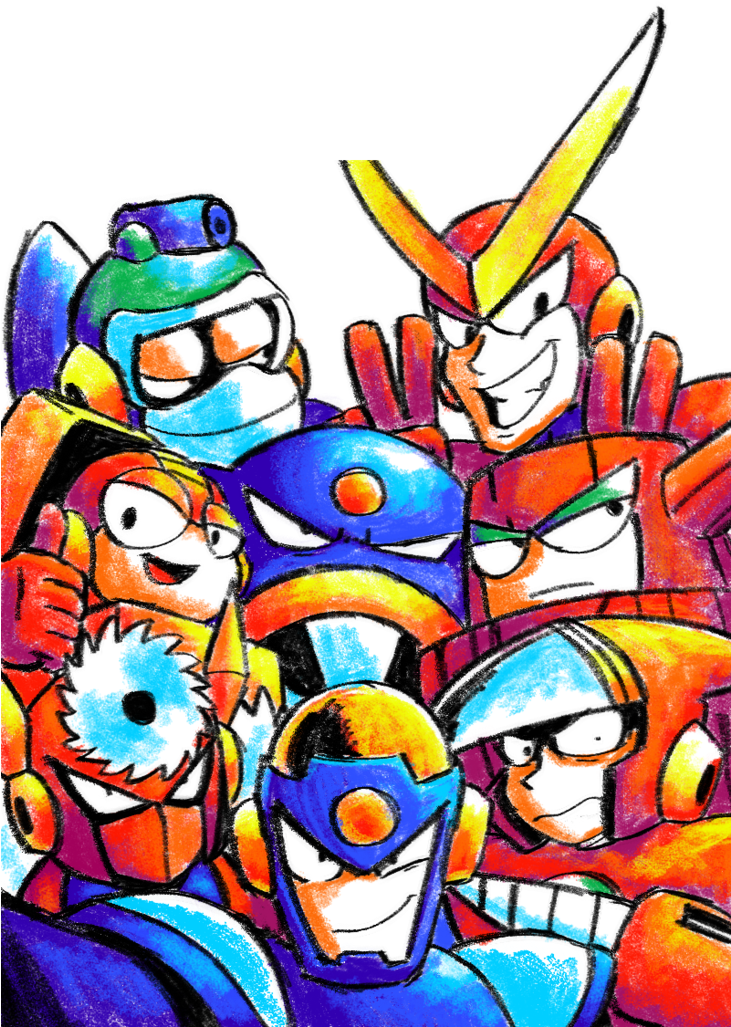 Group Shot By Schalternate - Cartoon (730x1095)
