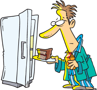 El Marido, Totalmente Borracho, Le Dice A Su Mujer - Fridge (600x300)