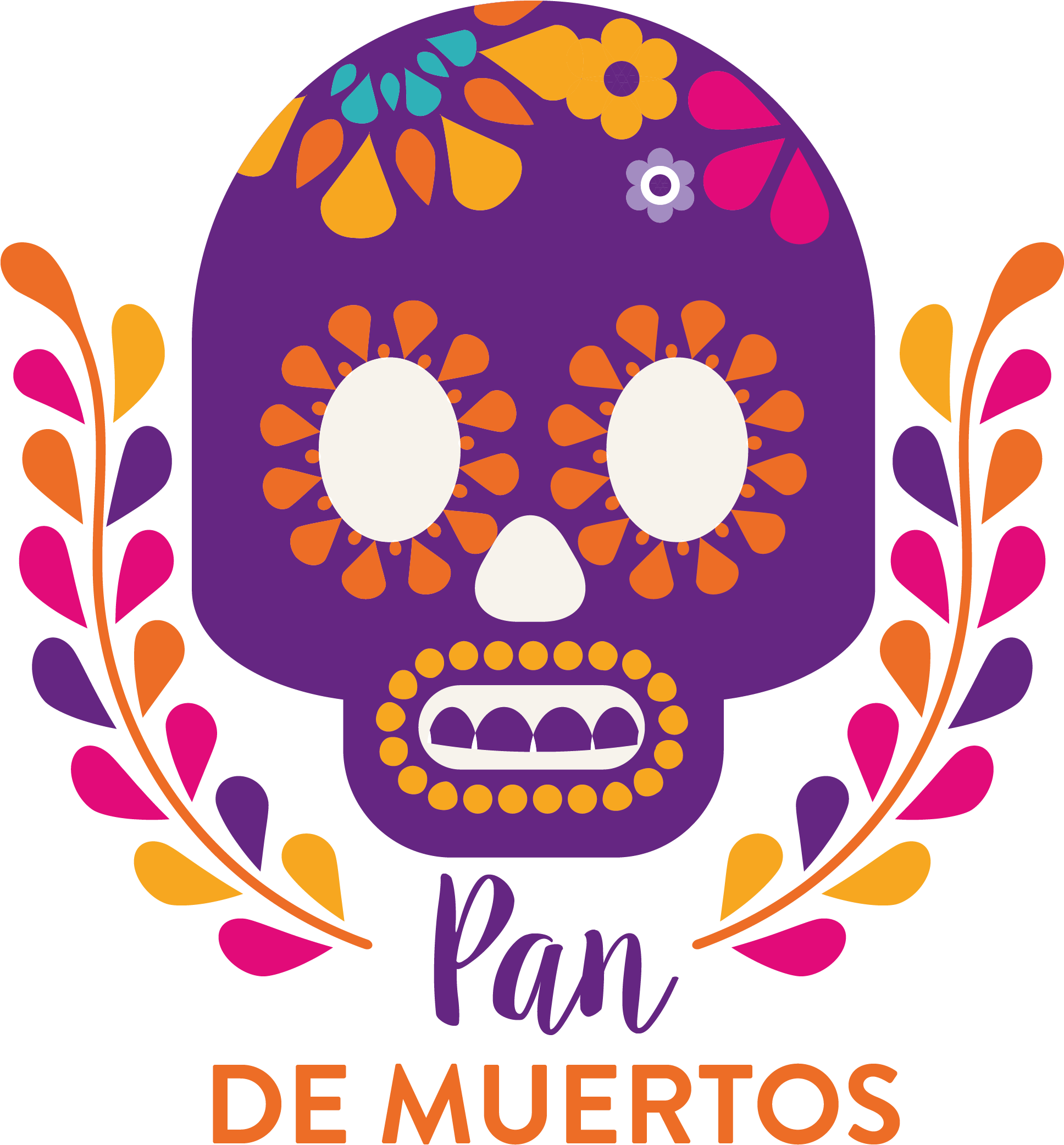 One Of The Most Mystic, Beautiful And Colorful Mexican - Stickers Dia De Muertos Png (1935x2159)