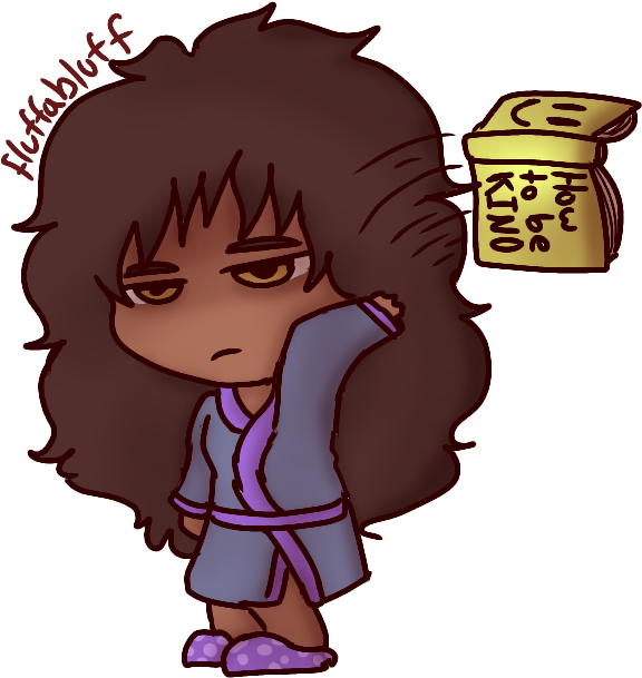 When You Try To Nice But The Person Is Snappy By Fluffabluff - Cartoon (768x768)