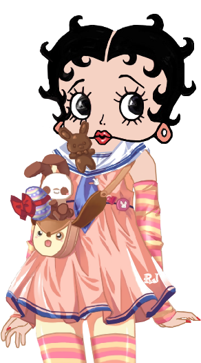 Bb Easter - Betty Boop (326x524)