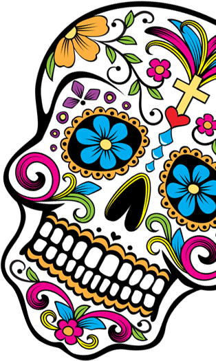 Reviews - Day Of The Dead Skull (314x525)