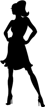 The Krazy Coupon Lady - Modeling Clipart (300x400)