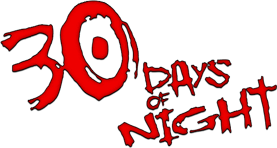 30 Days Of Night Image - 30 Days Of Night Logo (800x310)