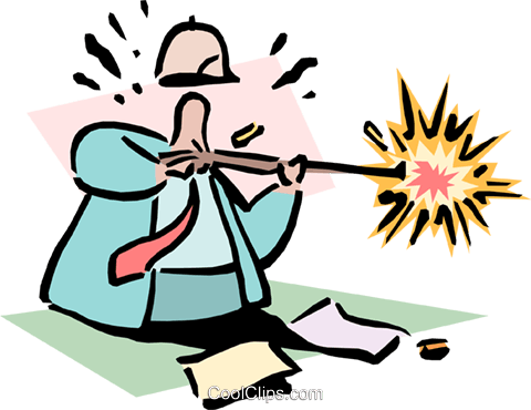 Shooting For The Target Royalty Free Vector Clip Art - Shooting For The Target Royalty Free Vector Clip Art (480x370)