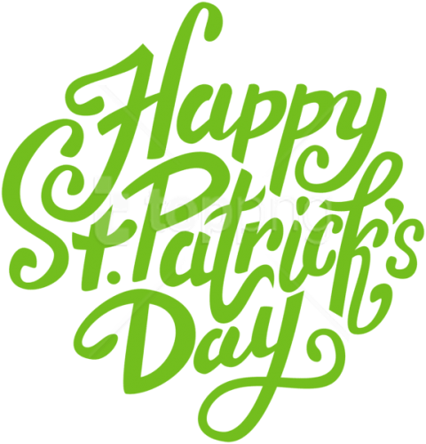 Download Happy St Patrick S Day Png Images Background - Happy St Patricks Day Png (480x501)